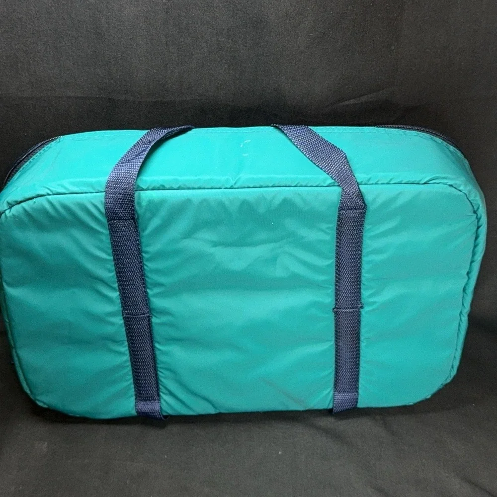 Pyrex Portables Green Insulated Lunch Food‎ Carrier Microcore Thermal Tote Bag